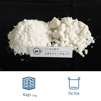 Sodium Metasilicate Nonahydrate White And Free Flowing Granules / Powder 13517-24-3